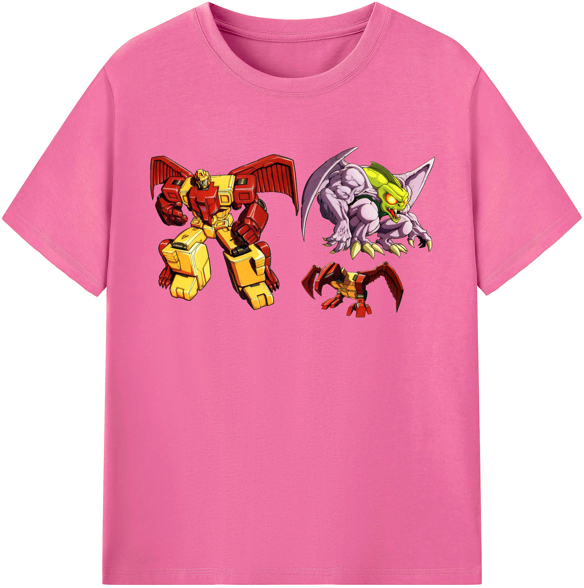 （画像用）  レディースカジュアルプリントTシャツ（綿100％）